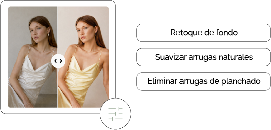 Configure o retoque